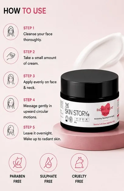 Radiant Night Cream 45gm thumbnail 7