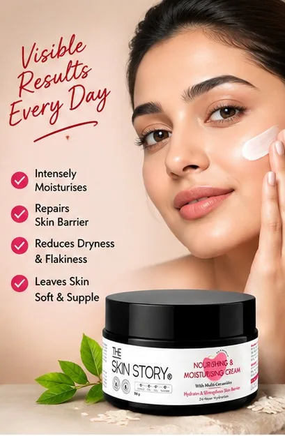 Nourishing & Moisturising Cream 50gm thumbnail 4